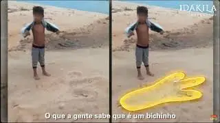 PEGADA DE ANIMAIS GIGANTES NA AMAZÔNIA