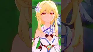 Genshin Impact  First Time Lumine Saw Amber Cinematic Cutscene Genshin Impact 