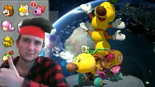Der Wiggler aufn Wiggler + Ausraster in Mario Kart 8 #1