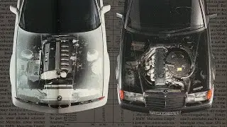Mercedes-Benz W124 и BMW E34 • ПРОТИВОСТОЯНИЕ