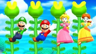 Mario Party 9 - All Minigames (Master CPU)