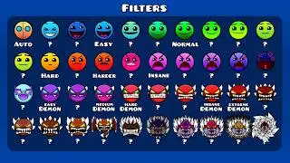 If Geometry Dash had 50 Difficulties