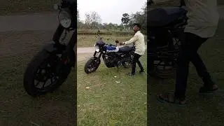 Royal Enfield Hunter 350 #hunter350  #short  #shorts  #bullet  #bulletlover ❤️🔥