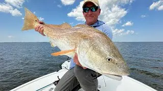 Target MASSIVE Redfish Along Louisiana Coast!