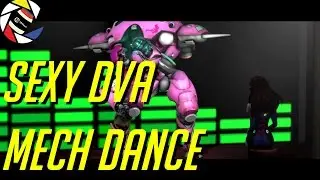 【SFM Overwatch Animation】 SEXY DVA Mech Dance 💃Animation