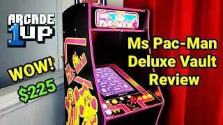Arcade1up Ms Pac-Man Deluxe Vault Arcade Machine at Walmart Review! Best & Most Underrated Cabinet?