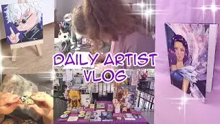 🎨Kunst-Vlog ✨Viele Alltags-Probleme und plötzliche Rettungen 😂