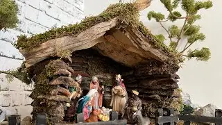 DIY CHRISTMAS NATIVITY SCENE ll DIY SIMPLE AND EASY CHRISTMAS NATIVITY SCENE