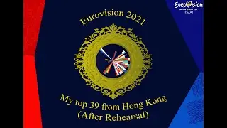 Eurovision 2021 Top 39 so far (From Hong Kong 🇭🇰) (After Rehearsal)