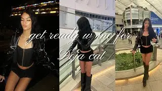 GRWM to see DOJA CAT at the o2 arena! MAKEUP & OUTFIT | scarlet tour 2024