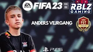 ANDERS VEJRGANG FIFA 23 FUT CHAMPIONS WEEKEND LEAGUE - GAMEPLAY PS5
