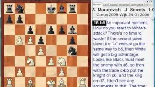 Morozevich-Smeets Corus 2009