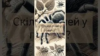 Скільки очей у павука? #цікавіфакти