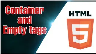 Container and Empty tags in html (vs code) in hindi | 2020 | Rishav hacx
