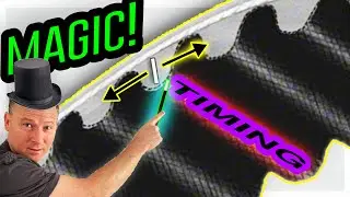Change YOUR Engine timing with the BELT ON!