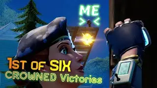 1st of SIX 🎯 BACK to BACK 👑 Crowned Victory Royales!!!  #Fortnite