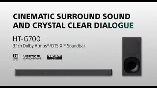 HT-G700 - 3.1 ch Dolby Atmos® Soundbar