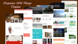 LEARN WEBSITE DESIGN USING HTML CSS AND JAVASCRIPT |WEBSITE TEMPLATE DESIGN | LANDING PAGE DESIGN