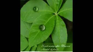 Creating a raindrop effect using gimp 2.8