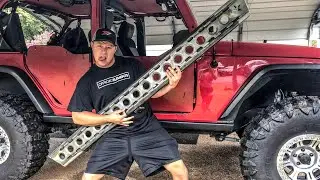 Heavy Duty Rock Rails For Your Jeep JK - Barnes4WD