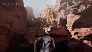Unreal Engine 5.3 Rockfall Real-Time Simulation with Chaos & Niagara Fluids