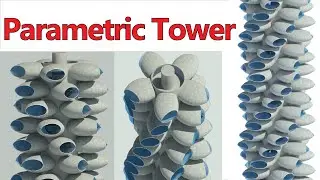 Revit tutorial (Day 34) Parametric tower in revit