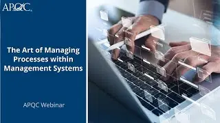 The Art of Managing Processes within Management Systems