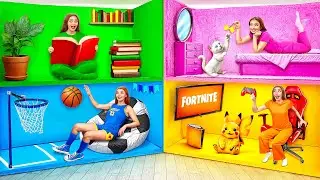 Postavíme Patrovou Postel Výzva Čtyř Barev | Legrační Situace Multi DO Smile