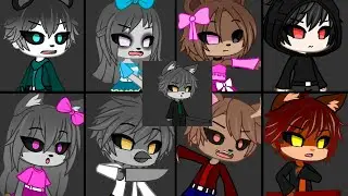 Parallel All Jumpscares Version Gacha Club