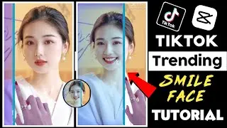 TikTok Trending Face Smiling Video Editing in Capcut || Capcut New Template
