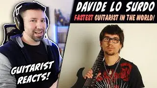 Metal Guitarist REACTS to THE FASTEST GUITARIST IN HISTORY (Davide Lo Surdo - Resilience)