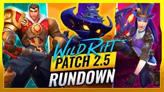 MASSIVE CHANGES - Patch 2.5 ALL BUFFS & NERFS (Veigar Release) - Wild Rift (LoL Mobile)