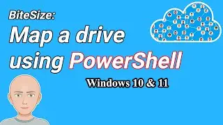 BiteSize: Map a drive using PowerShell with Intune