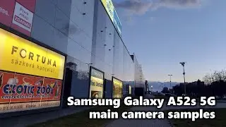 Samsung Galaxy A52s 5G: Main Camera Photo Samples (HDR, low-light, landscape, bokeh,...)