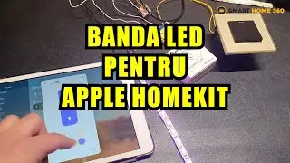 Controller Banda LED RGBW pentru Apple HomeKit - resoftare Shelly RGBW2