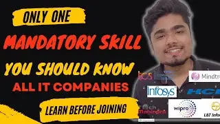 [Alert] Only One Mandatory Skill | You should know In All IT Companies 🔴