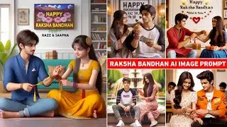 Raksha bandhan ai photo editing | Raksha bandhan ai image create | Raksha bandhan photo editing