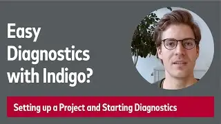 Easy Diagnostics With Vector Indigo? Setting Up a Project and Starting Diagnostics.