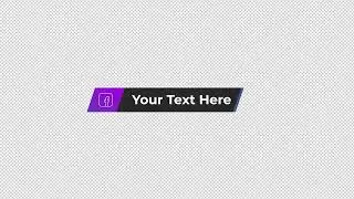 Free Animated Facebook Button for After Effects By Snail motion
