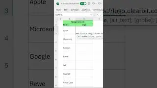 Logos in Excel Tabellen automatisch einfügen #excel #office365