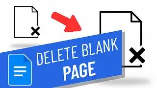 How to Delete a Blank Page in Google Docs
