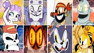 Cuphead DLC - isle 3 All Bosses on EXPERT (S Rank & No Damage)