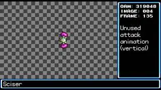 Metroid Fusion - Unused Sprite Animations