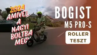 Bogist M5 Pro S teszt - ezzel megy nagymamád a boltba