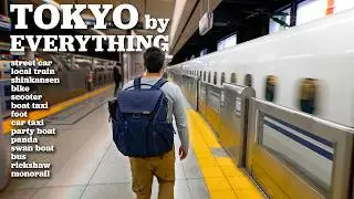 Tokyo by EVERYTHING (trains, boats, bikes, and more!)