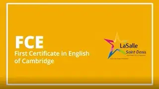 First Certificate in English of Cambridge
