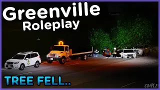 CUTTING TREES!! | Greenville Roleplay ROBLOX