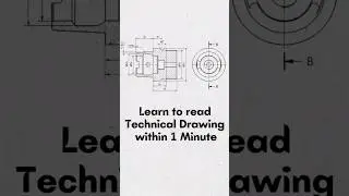 How to Read Technical Drawing (GD&T) #engineering