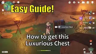 Hidden Luxurious Chest Inazuma Genshin Impact 2.4 (Narukami) | Easy Guide