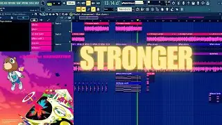 [FREE FLP] Kanye West - Stronger (Fl Studio Remake) 100% Accurate